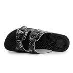 Minfot Massasje Sandaler Fjäril Svart
