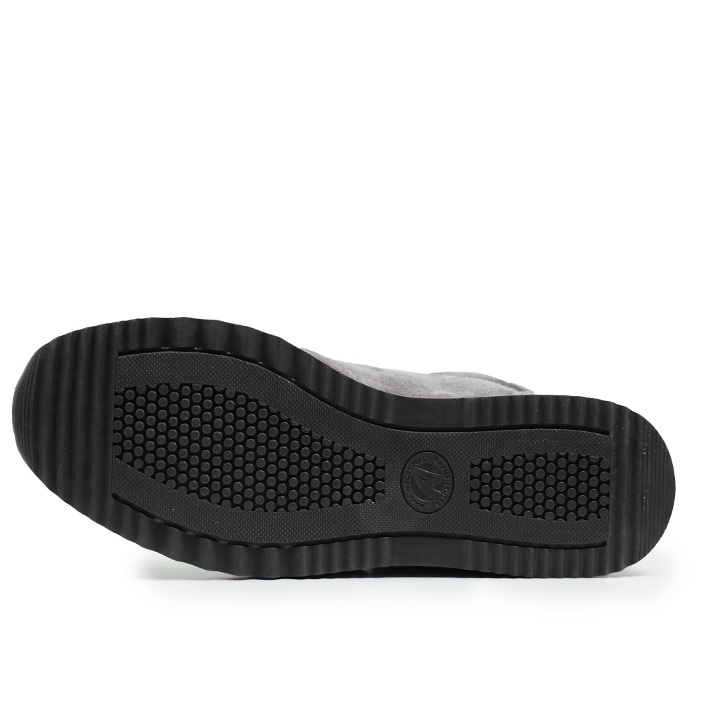 Minfot Cloe Sneaker Glidelås Semsket skinn Taupe