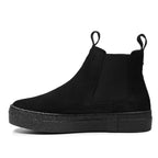Minfot Chelsea boots Visby Dame Semsket skinn Svart