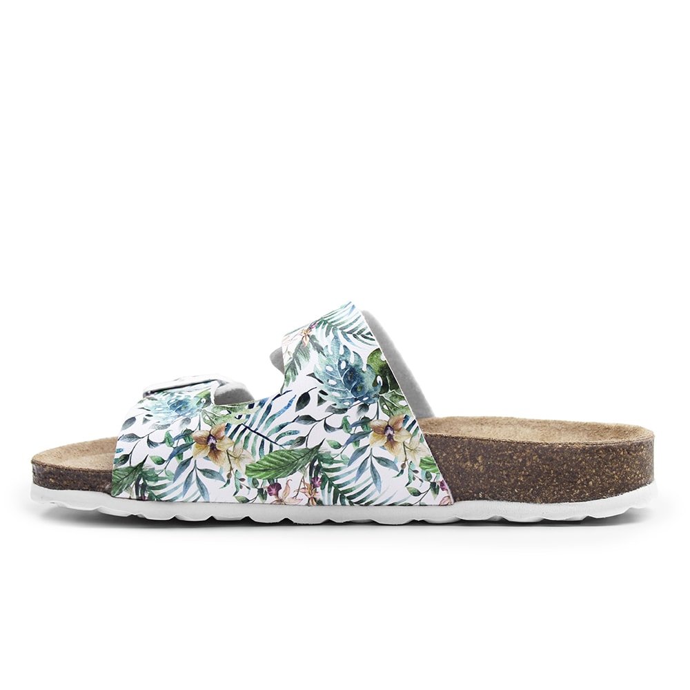 Minfot Sandaler Softstep Tropical Glow Hvit