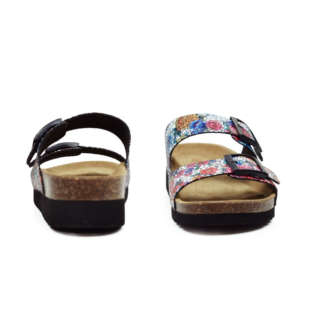 Produktbild 7 - Minfot Sandaler Mjuk Bio Moa Blom Svart