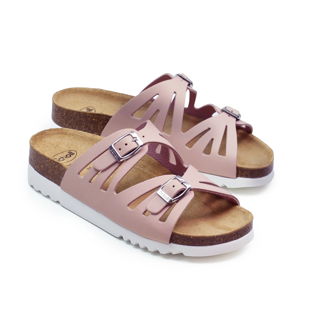 Scholl Sandal Dame Ystad Rosa