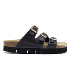 Minfot Upstep Lux Sandaler Dame Svart