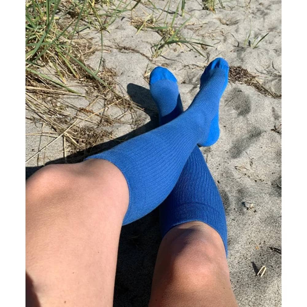 SupCare Støttestrømper Bambus Blå