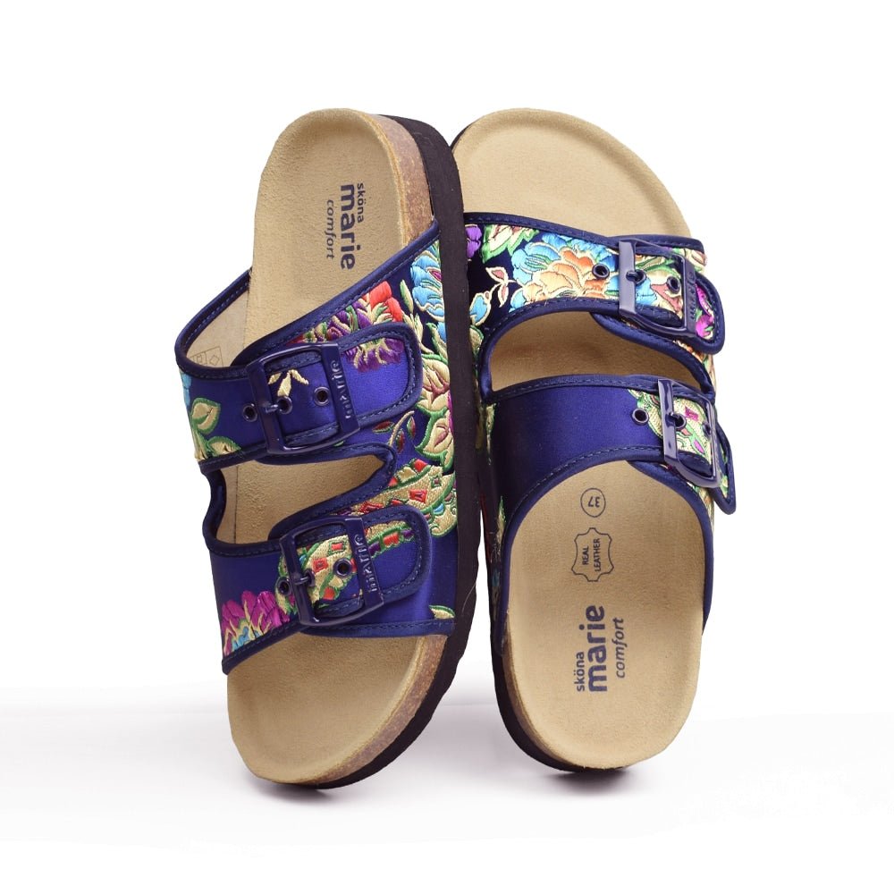 Sköna Marie Damesandal Thalia Blå