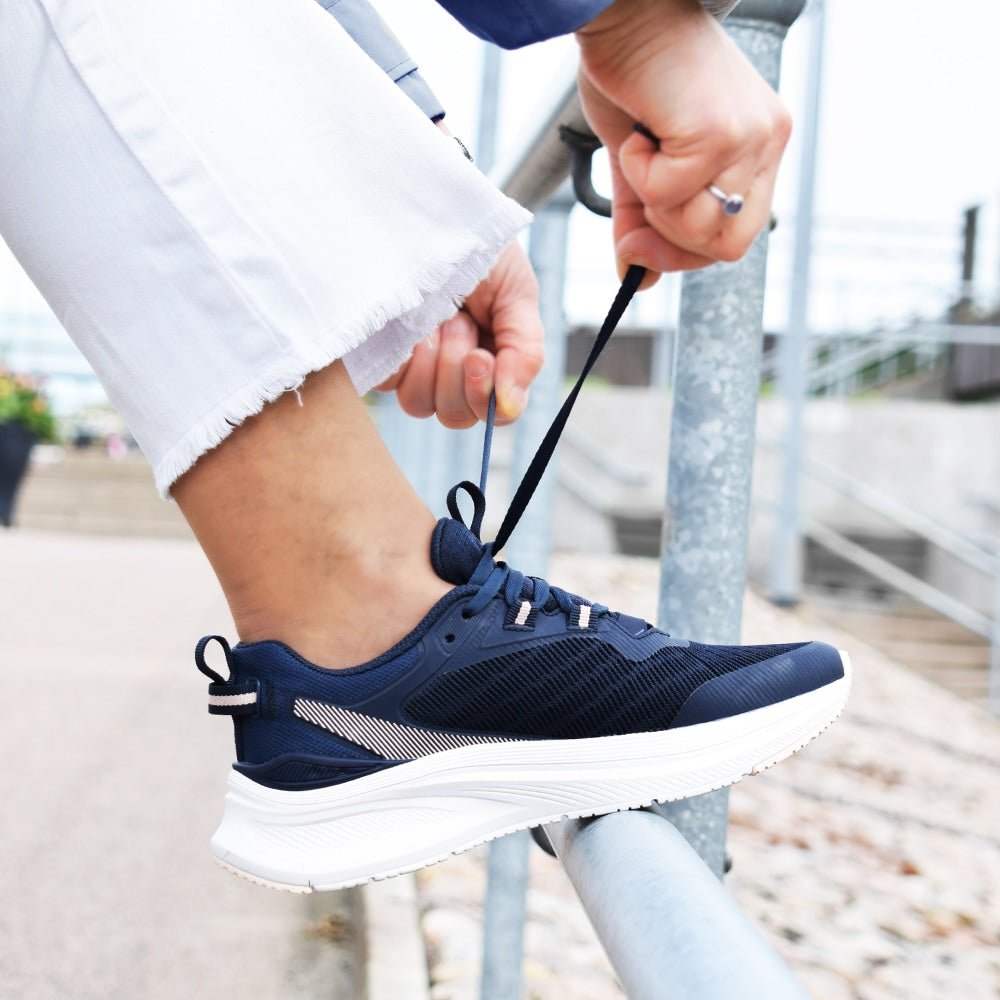 Minfot Journey Sneaker Dame Navy Pink