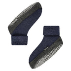 Falke Cosyshoe Slippers Herre Ull Mørkblå 1-pk