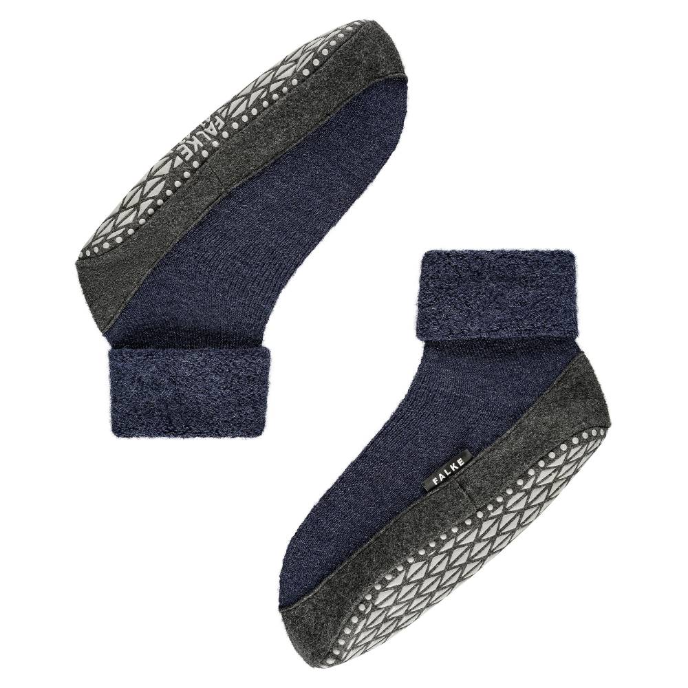 Falke Cosyshoe Slippers Herre Ull Mørkblå