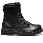 New Feet Mary Boots Snøring Glidelås Svart