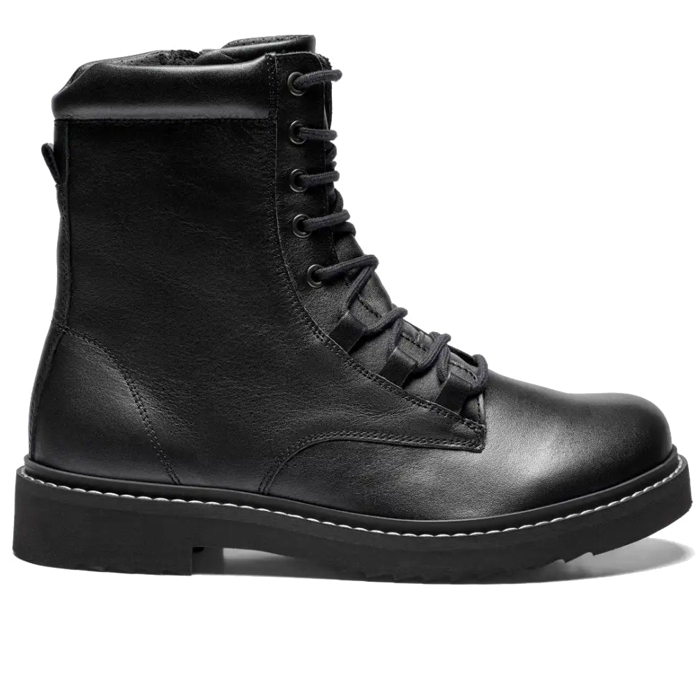 New Feet Mary Boots Snøring Glidelås Svart