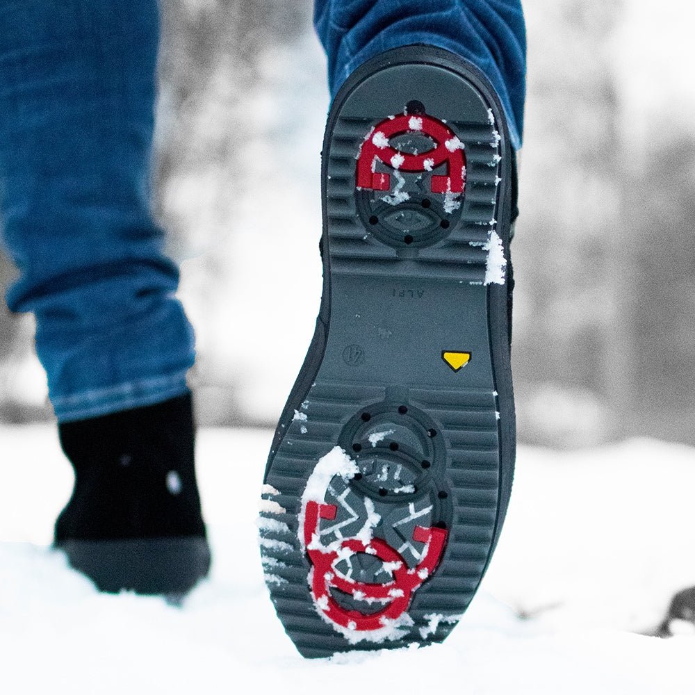 Produktbild 17 - Minfot Piggsko Idre Semsket skinn Ull Svart