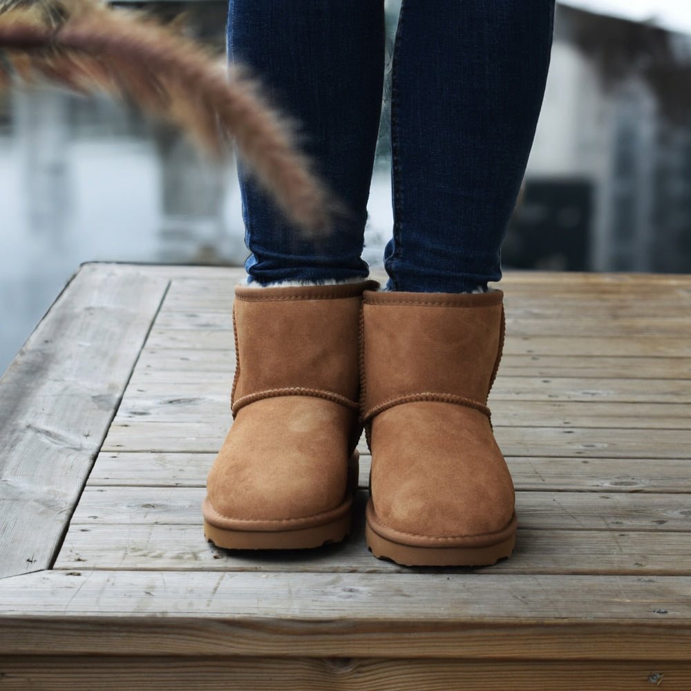 Rugged Gear Støvler Saueskinn Classic Chestnut