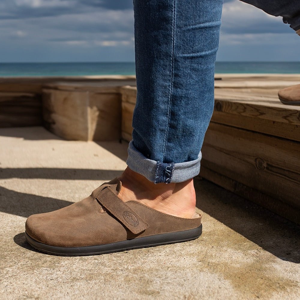 Scholl Tøfler Elio Strap Brown