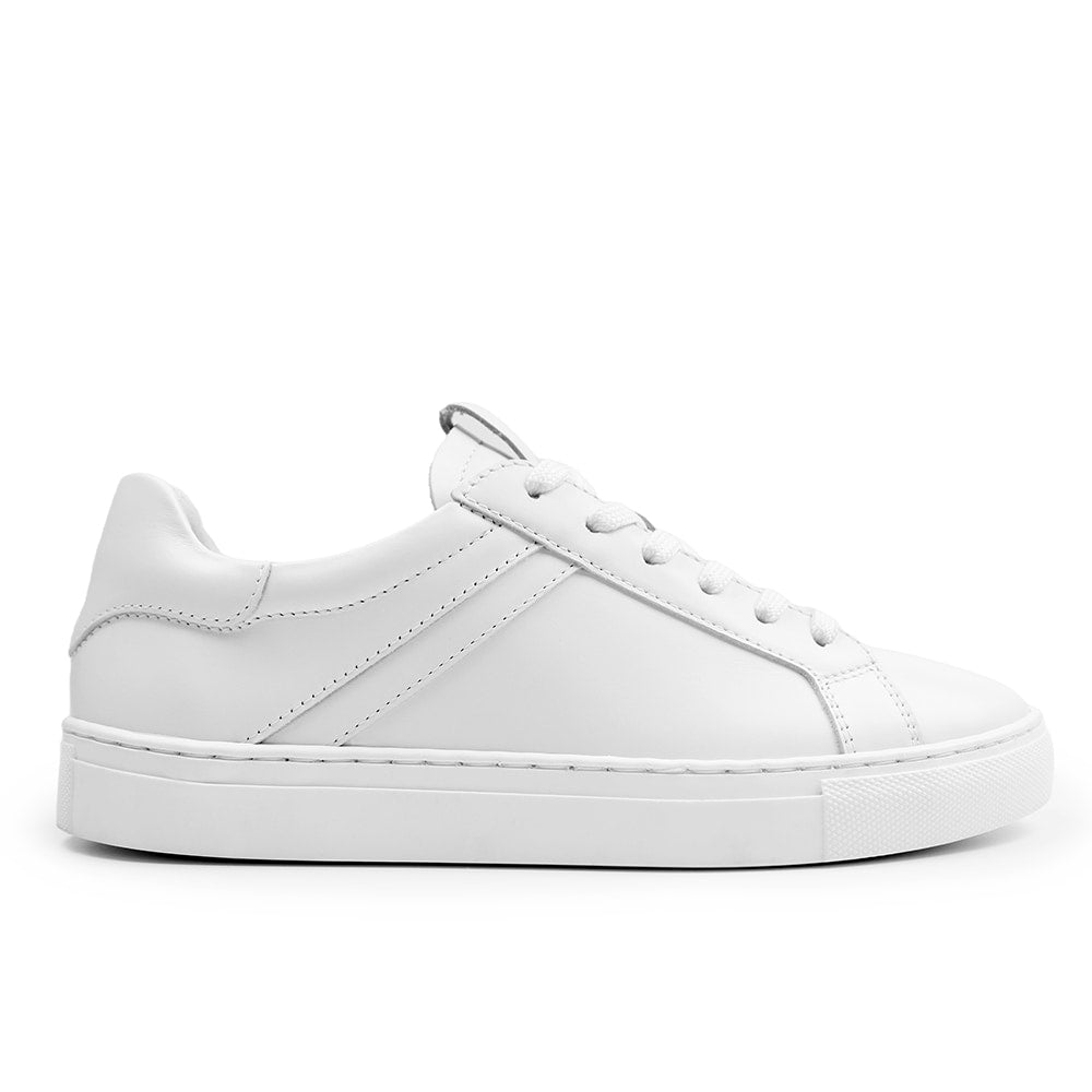 Produktbild 3 - Minfot Comfort Sneakers Lær Hvit