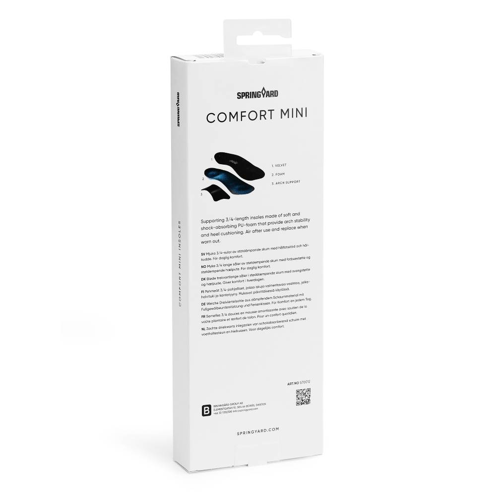 Springyard 3/4 Skoinlegg Comfort Mini