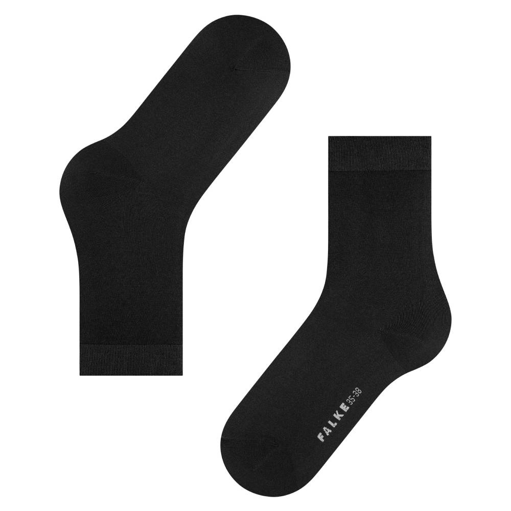 Falke Cotton Touch Strømper Dame Svart 1-pk