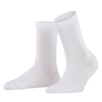 Falke Cotton Touch Strømper Dame Hvit 1-pk