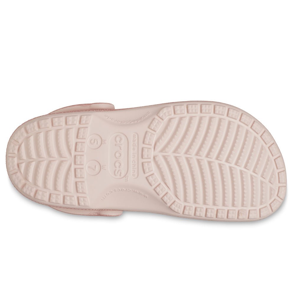 Crocs Classic Glitter Clog Unisex Quartz