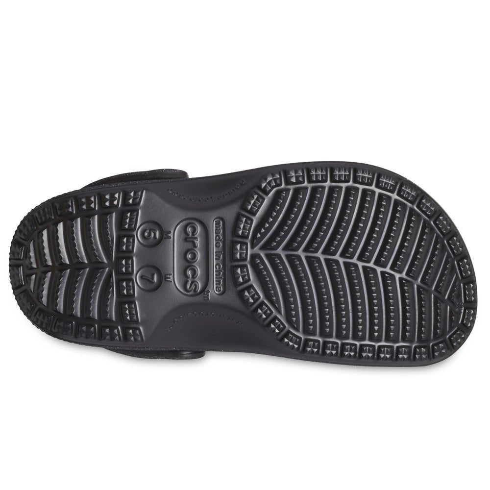 Crocs Classic Glitter Clog Unisex Black