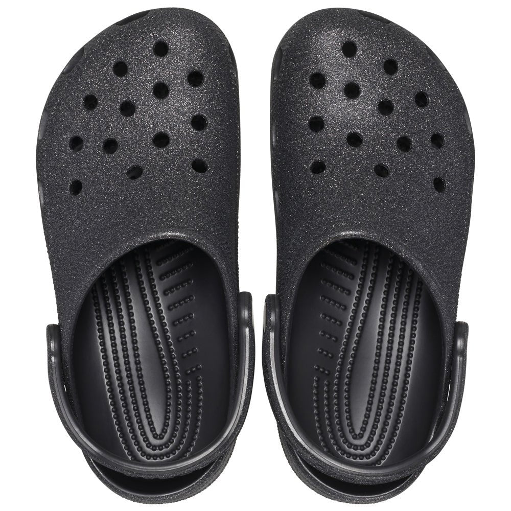 Crocs Classic Glitter Clog Unisex Black