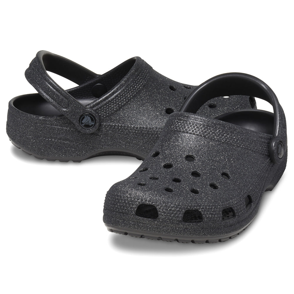 Produktbild 2 - Crocs Classic Glitter Clog Unisex Black