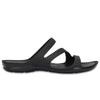 Crocs Womens Swiftwater Sandal Black