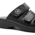 Minfot Dahlia Sandaler Dame Hallux Valgus Svart