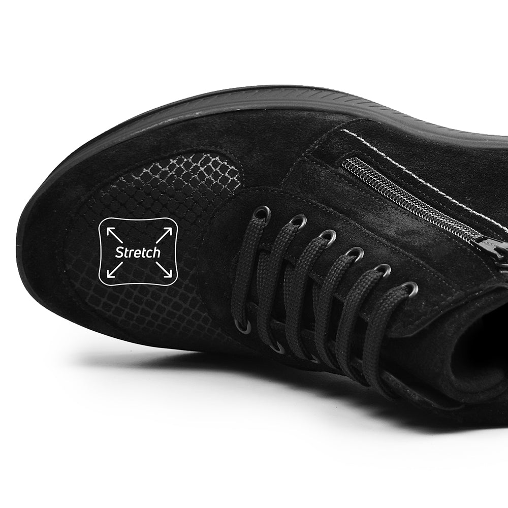 Produktbild 4 - Minfot Helga Støvel med Glidelås Stretch TEX-membran Svart