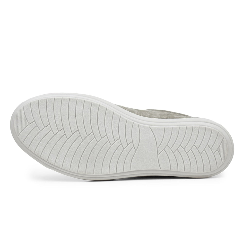 Minfot Aveny Sneaker Dame Semsket skinn Khaki