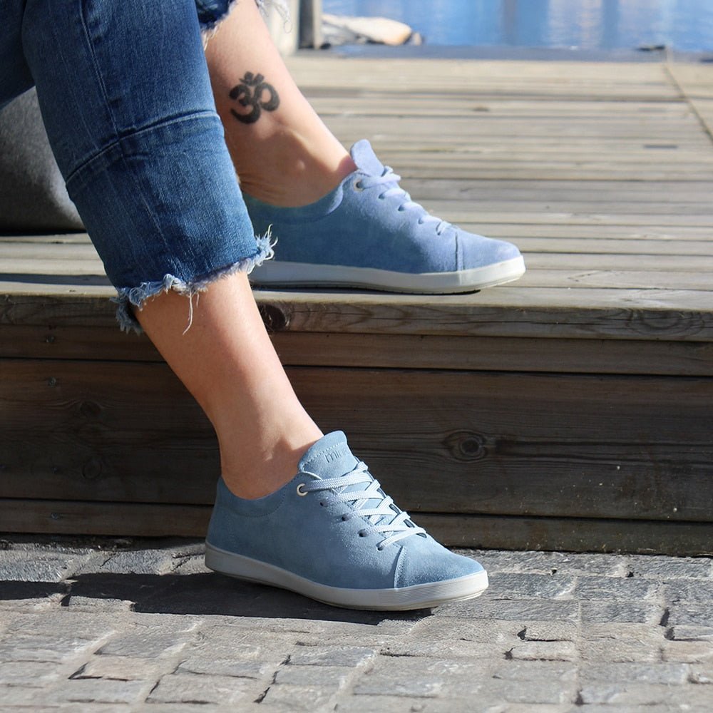 Produktbild 11 - Minfot Aveny Sneaker Mocka Ljusblå