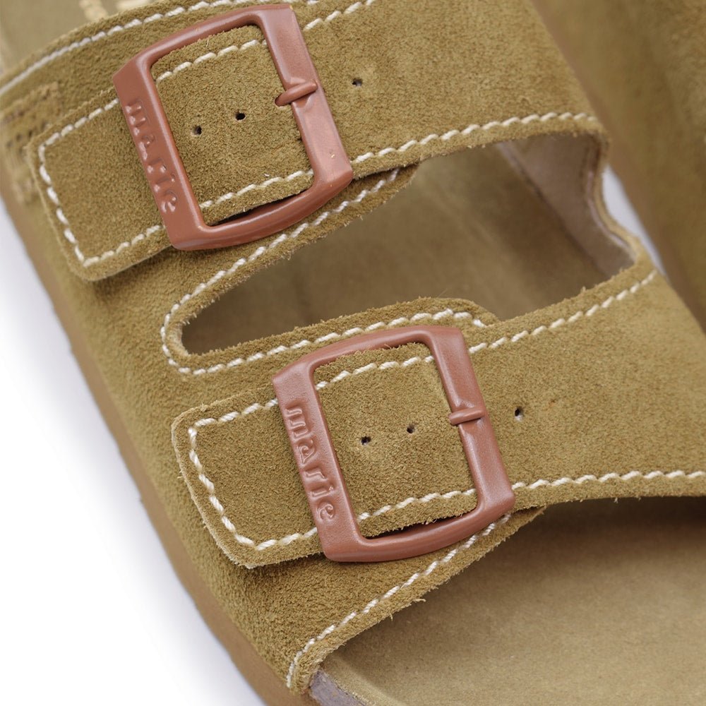 Sköna Marie Sandal Dame Lolo Golden Brown