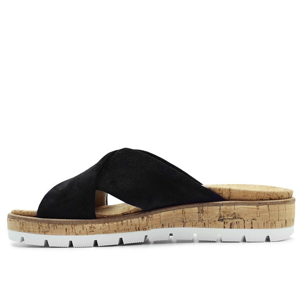 Minfot Sandaler Raposa Dame Svart