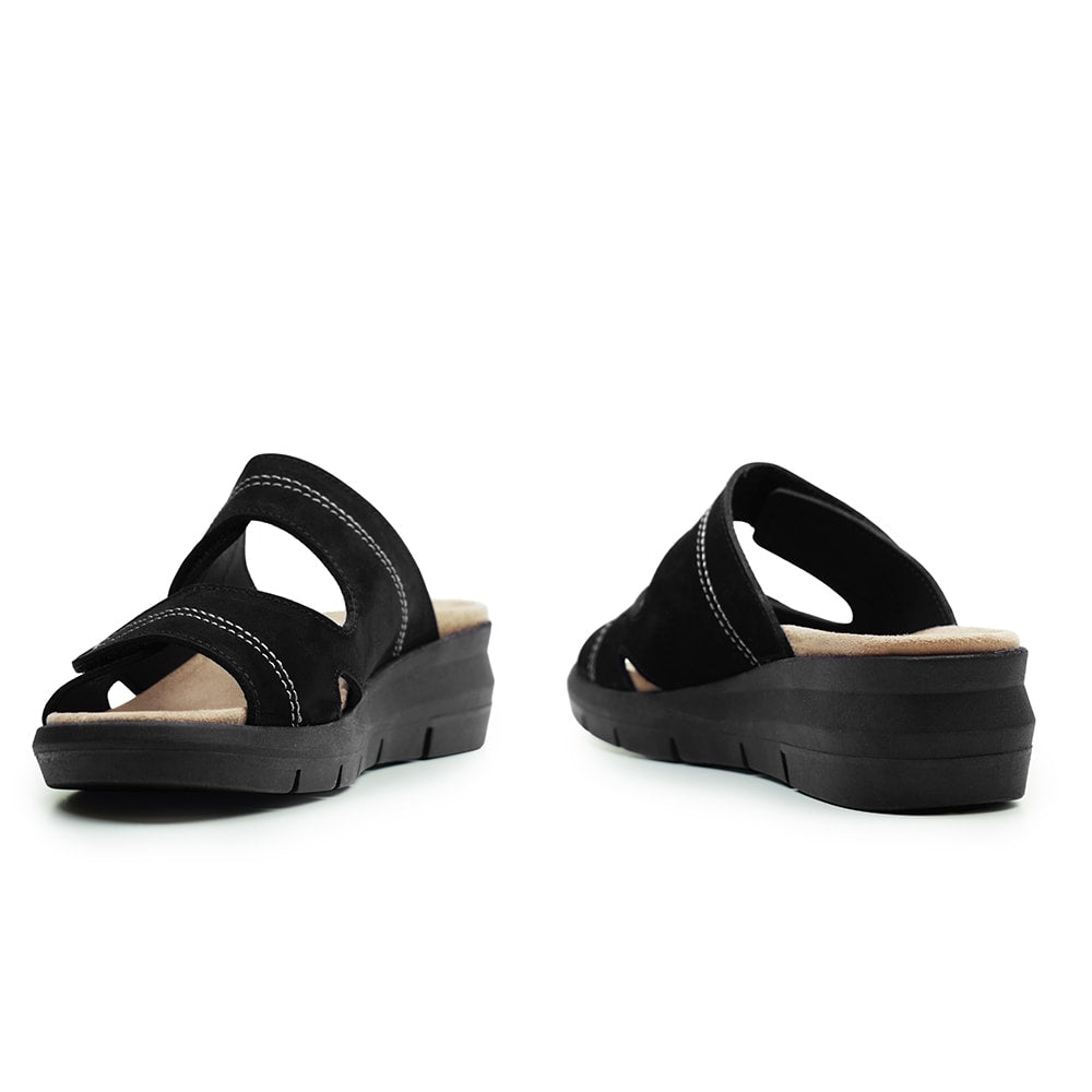 Produktbild 7 - Minfot Sandal Komfort Maira Nubuck Svart