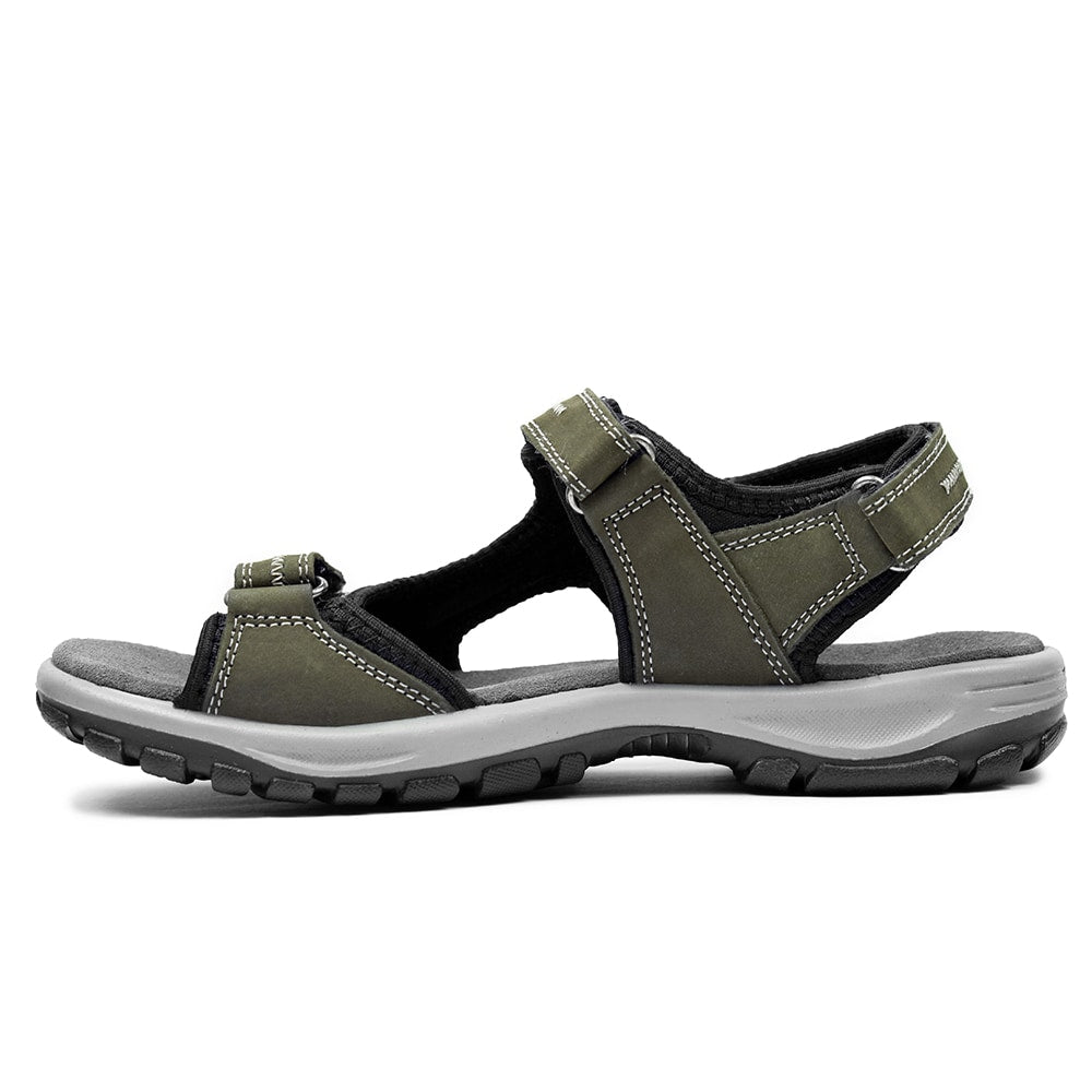 Produktbild 3 - Minfot Sandaler Torekov Dame Nubuck Olivgrønn