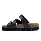 Minfot Upstep Lux Sandaler Dame Svart