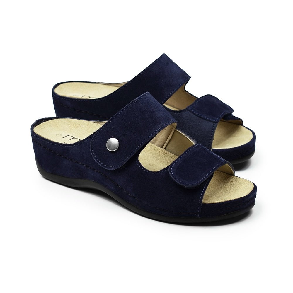 Minfot Sandaler Stretch Skagen Navy