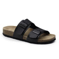 Minfot Softstep Sandaler Dam Biosandal 2-remmer Svart