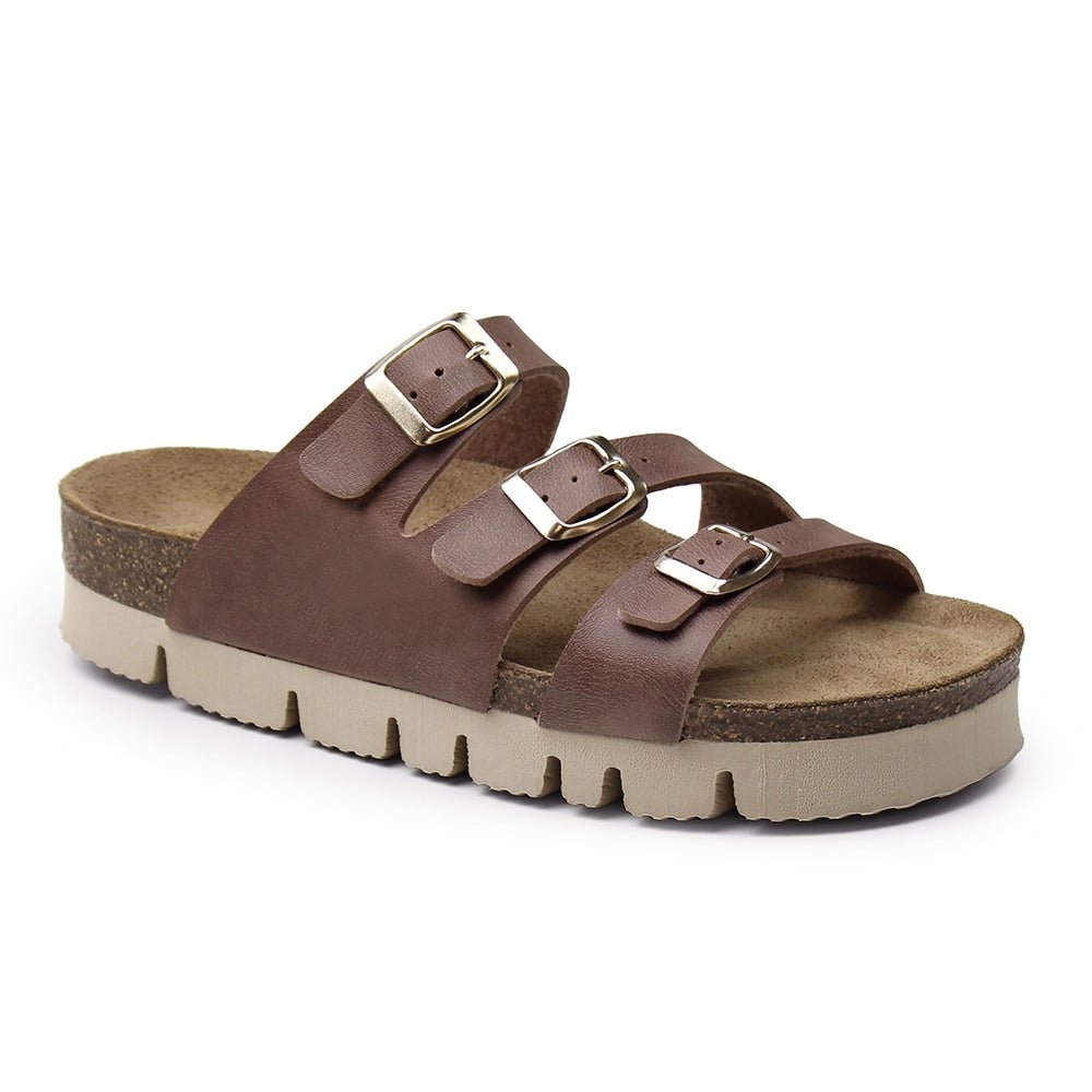 Minfot Sandaler Upstep Lux Brun