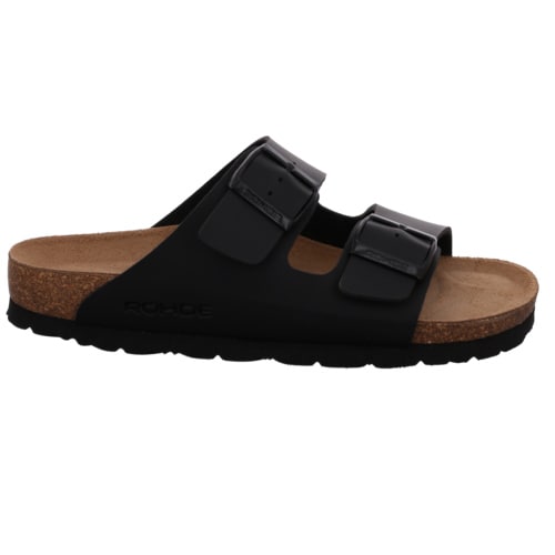 Rohde Damesandaler Birkoflor Svart