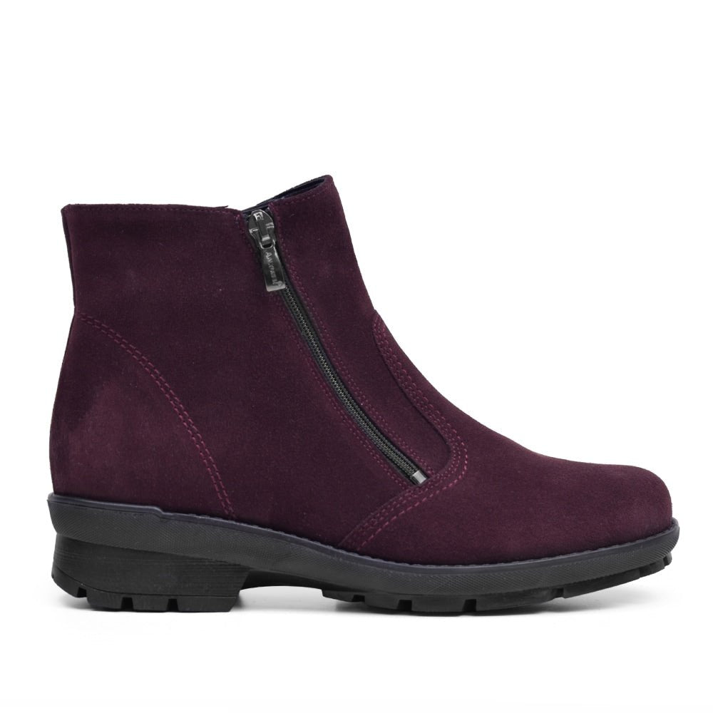 Produktbild 3 - Minfot Aaltonen Breda Boots Grip+ Vasa Mocka Ull Bordeaux