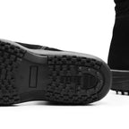 Minfot Boots Nora Semsket skinn Svart