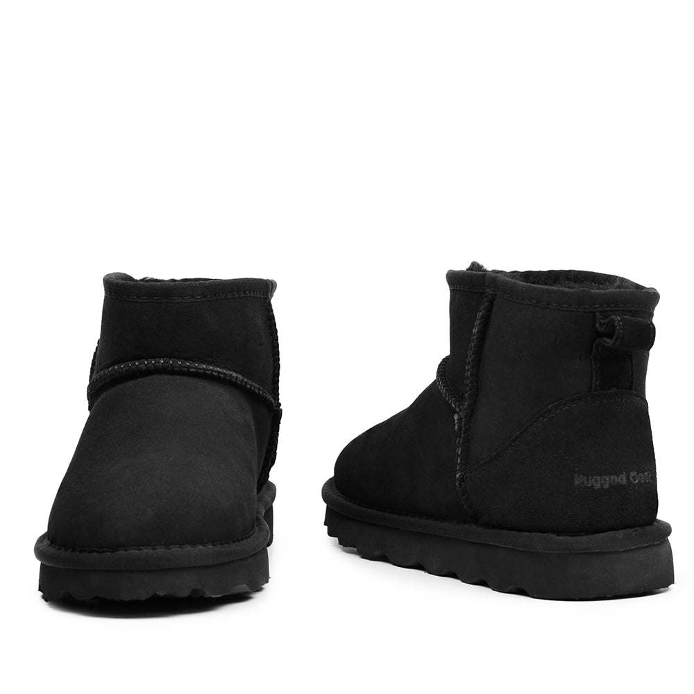 Rugged Gear Saueskinnstøvler Black 