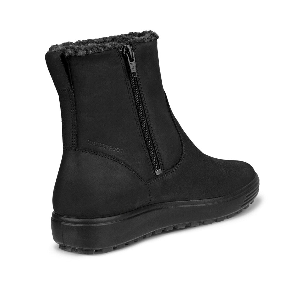 ECCO Soft 7 Tred Vanntette Warm Dame Black