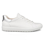 ECCO Soft 7 Dame White Silver