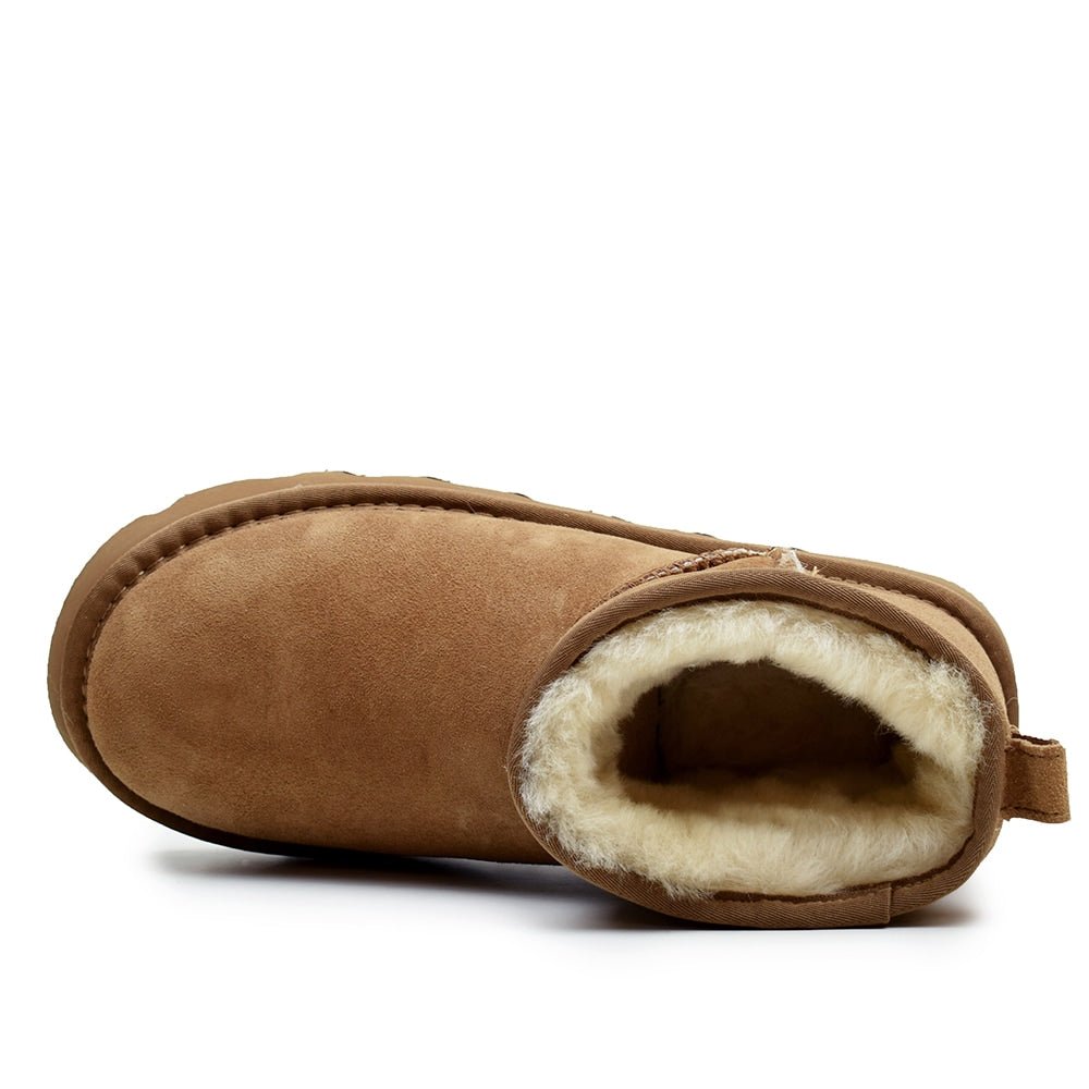 Rugged Gear Saueskinnstøvler Chestnut 