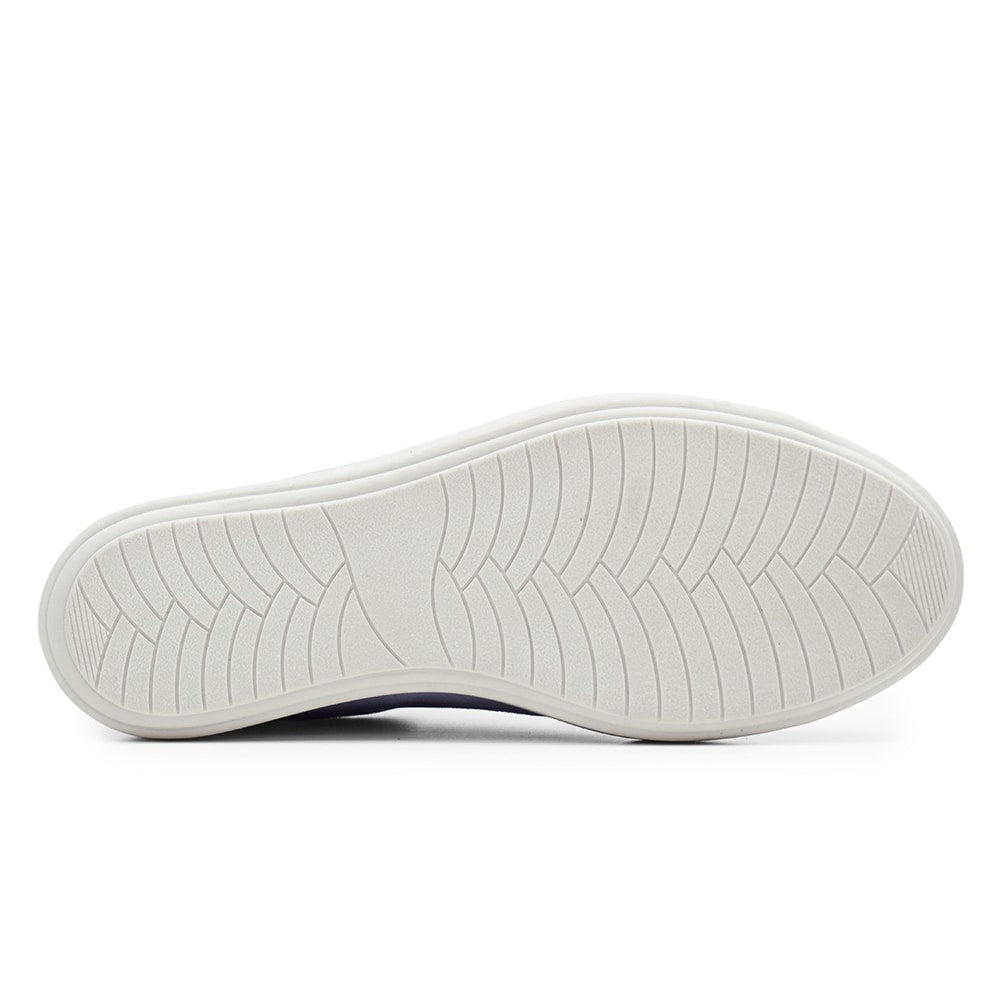 Minfot Aveny Sneaker Semsket skinn Lyseblå