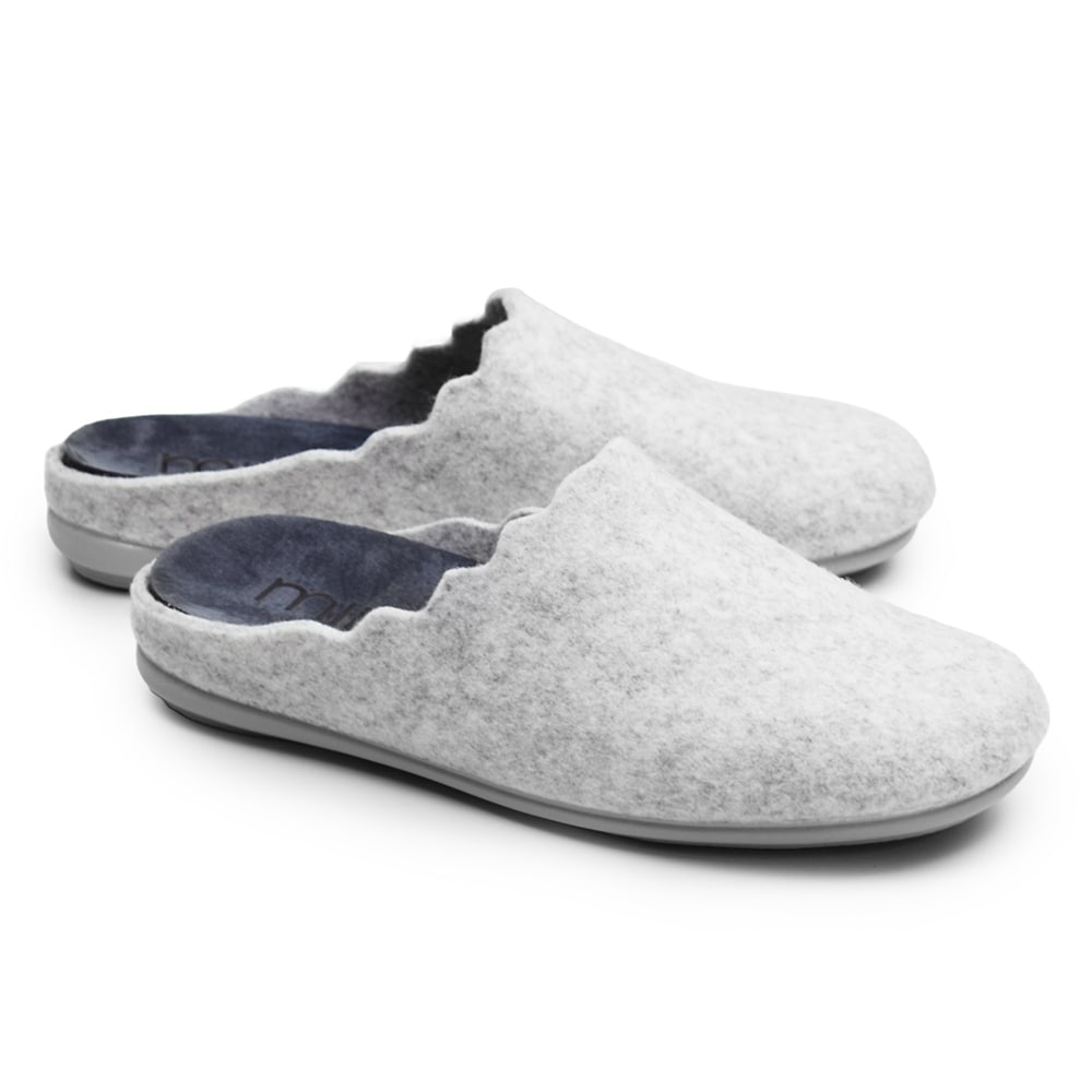 Produktbild 4 - Minfot Tøfler Relax Lys Grå