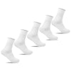Minfot Sensitive Bambus Strømper Hvit 5-pk