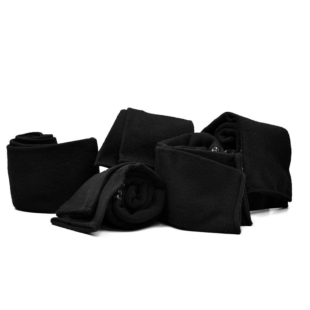 Produktbild 8 - Minfot Sensitive Bambustrumpor Terry Frotté Svart 5-pack