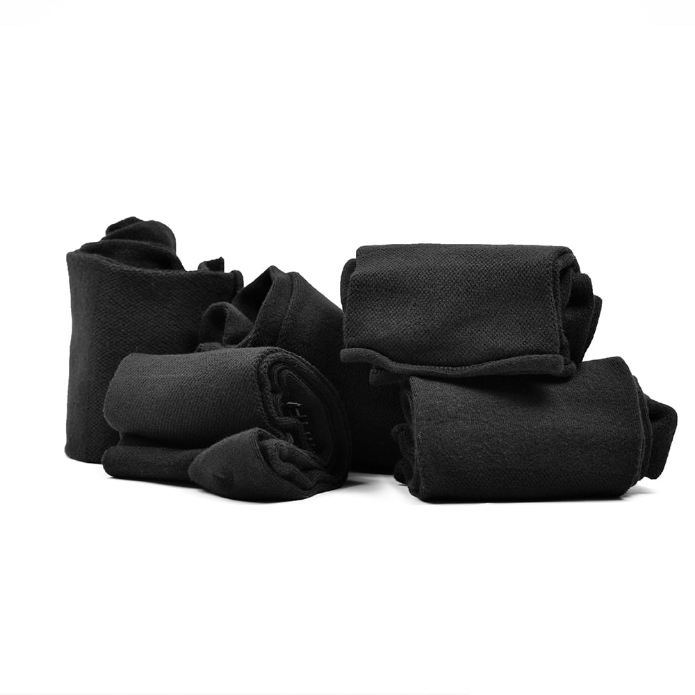 Minfot Sensitive Bambus Strømper Svart 5-pk